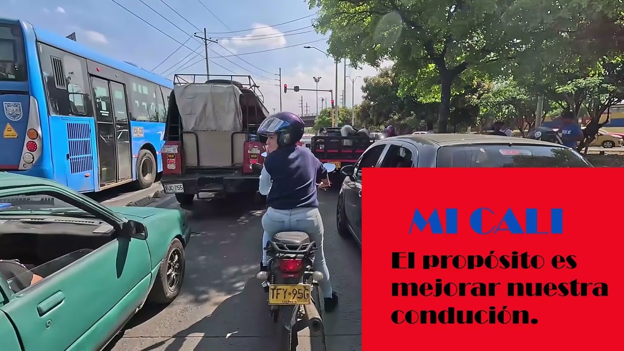 Momento 27 Oriente y partes de Cali. Conciencia vial