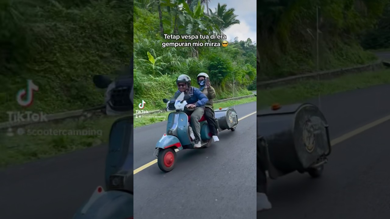 #touringvespa #motocamping #vespa #scootercamping #motovlog #anhang #camping #vespacamping