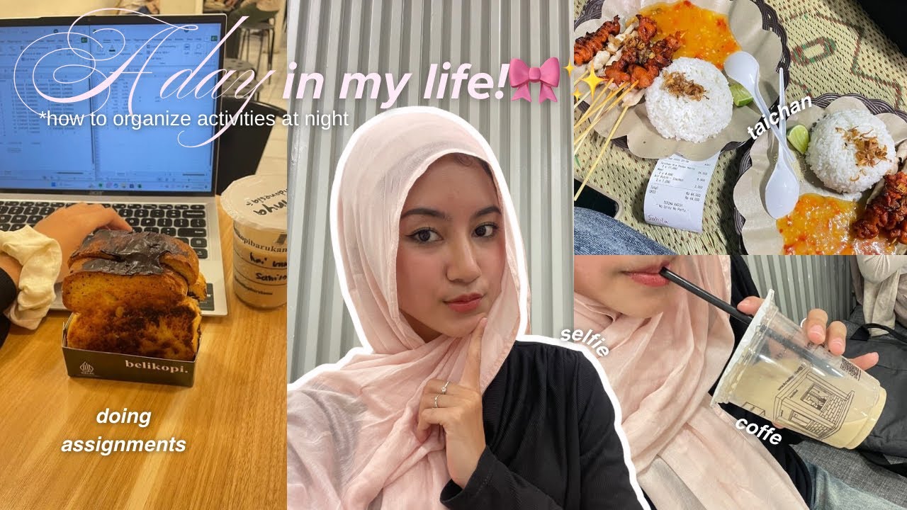 A Day in My Life 💌 | Saturday Night Vibes 🎀 coffee, taichan & night routine