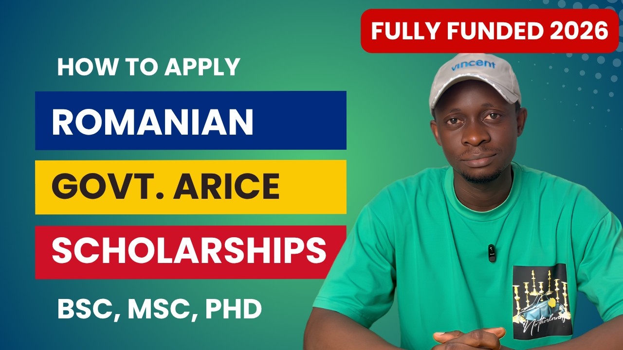 How to Apply for Romanian Government ARICE Scholarship 2026 (Fully Funded)