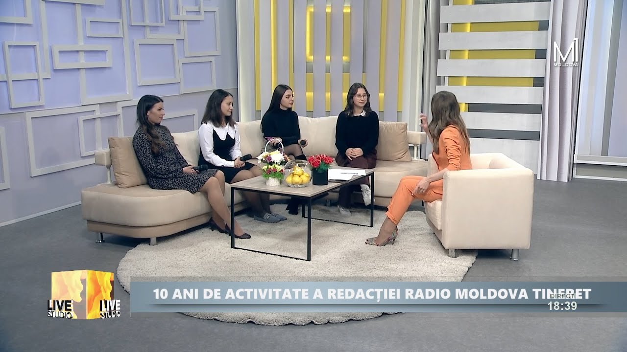 10 ani de activitate a redacției Radio Moldova Tineret
