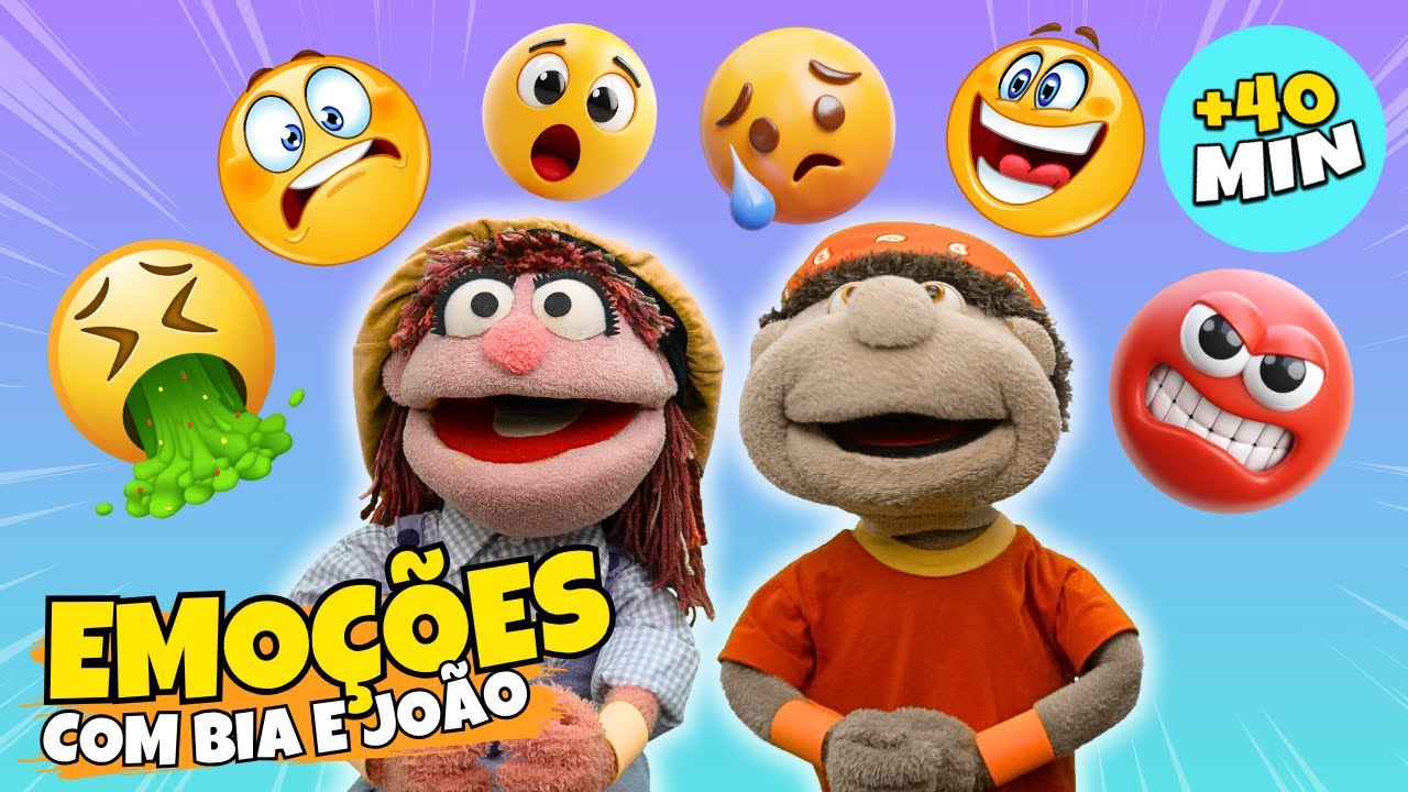 Histórias das Emoções - Maratona Infantil - Teatro Gil e Cris