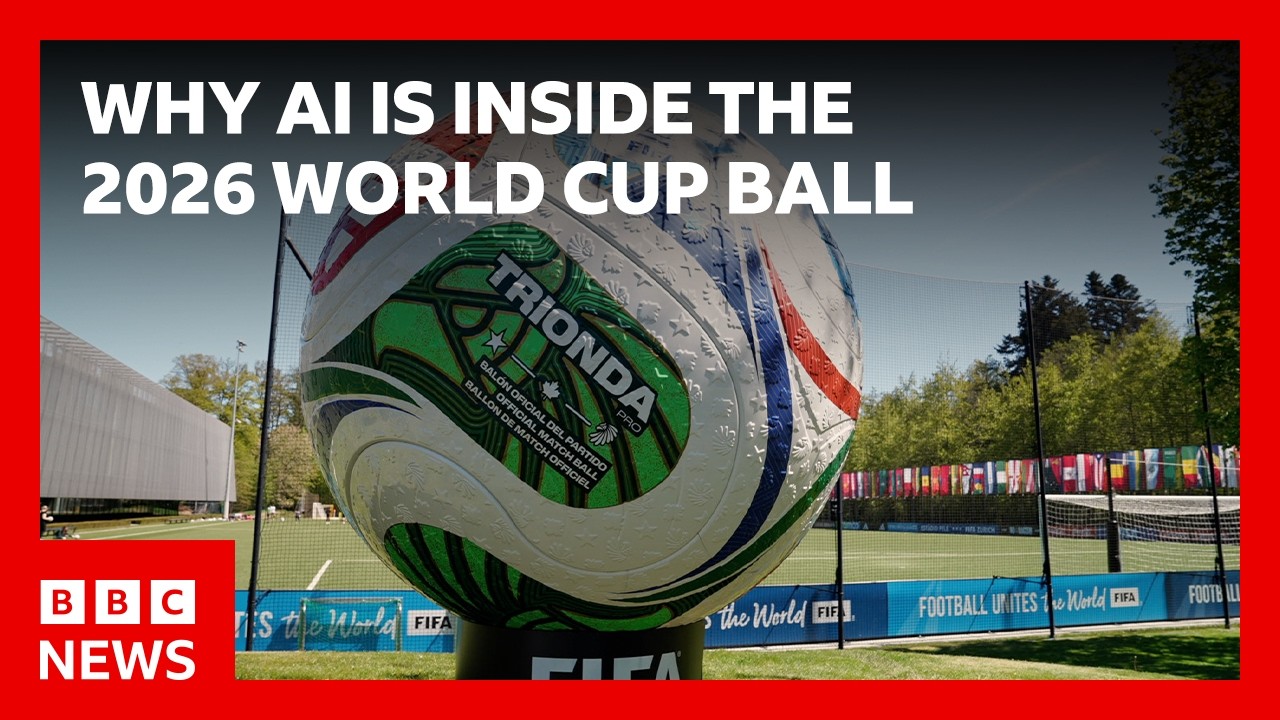 The AI inside the World Cup 2026 ball | BBC News