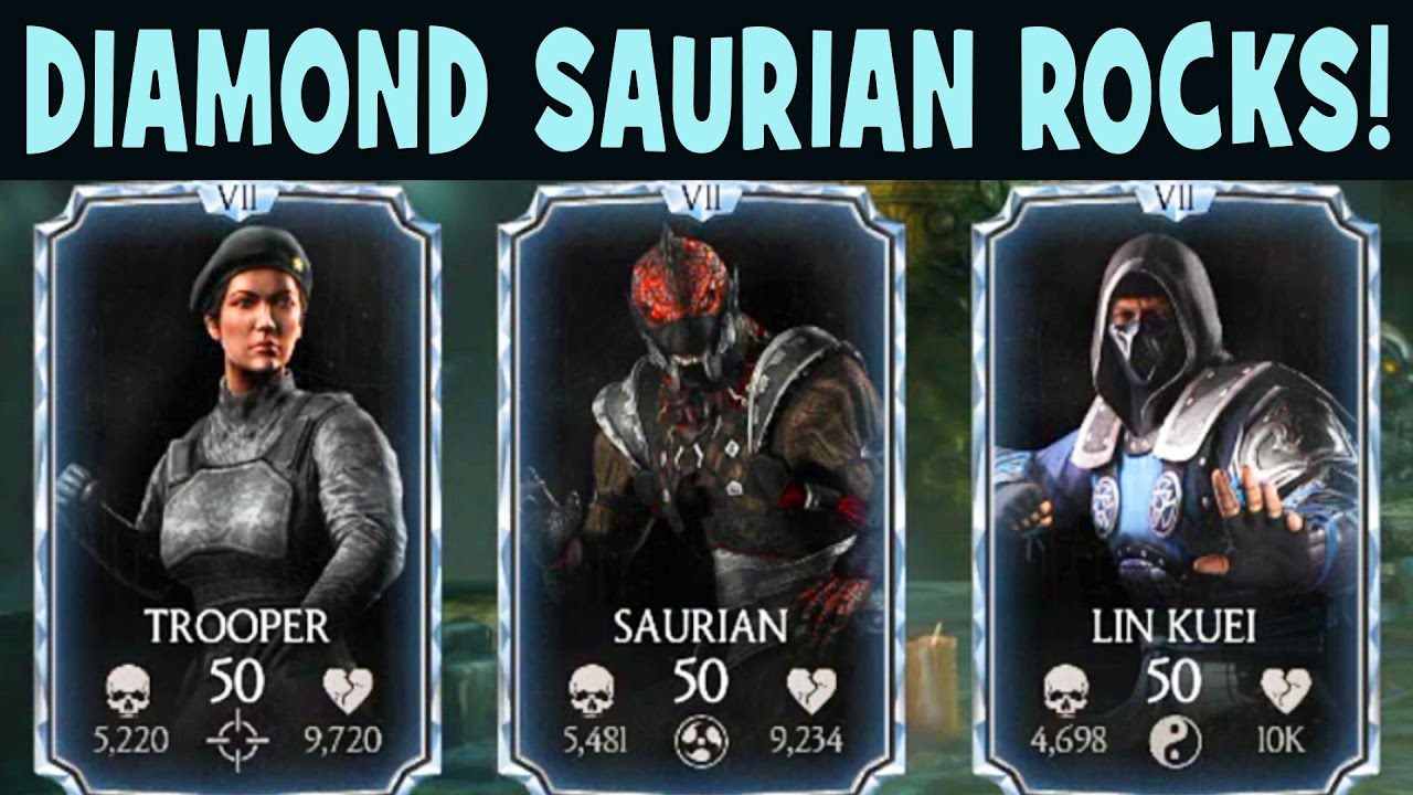 BRONZE CARDS BECAME DIAMOND! Destroying Faction Wars. Mortal Kombat X Mobile