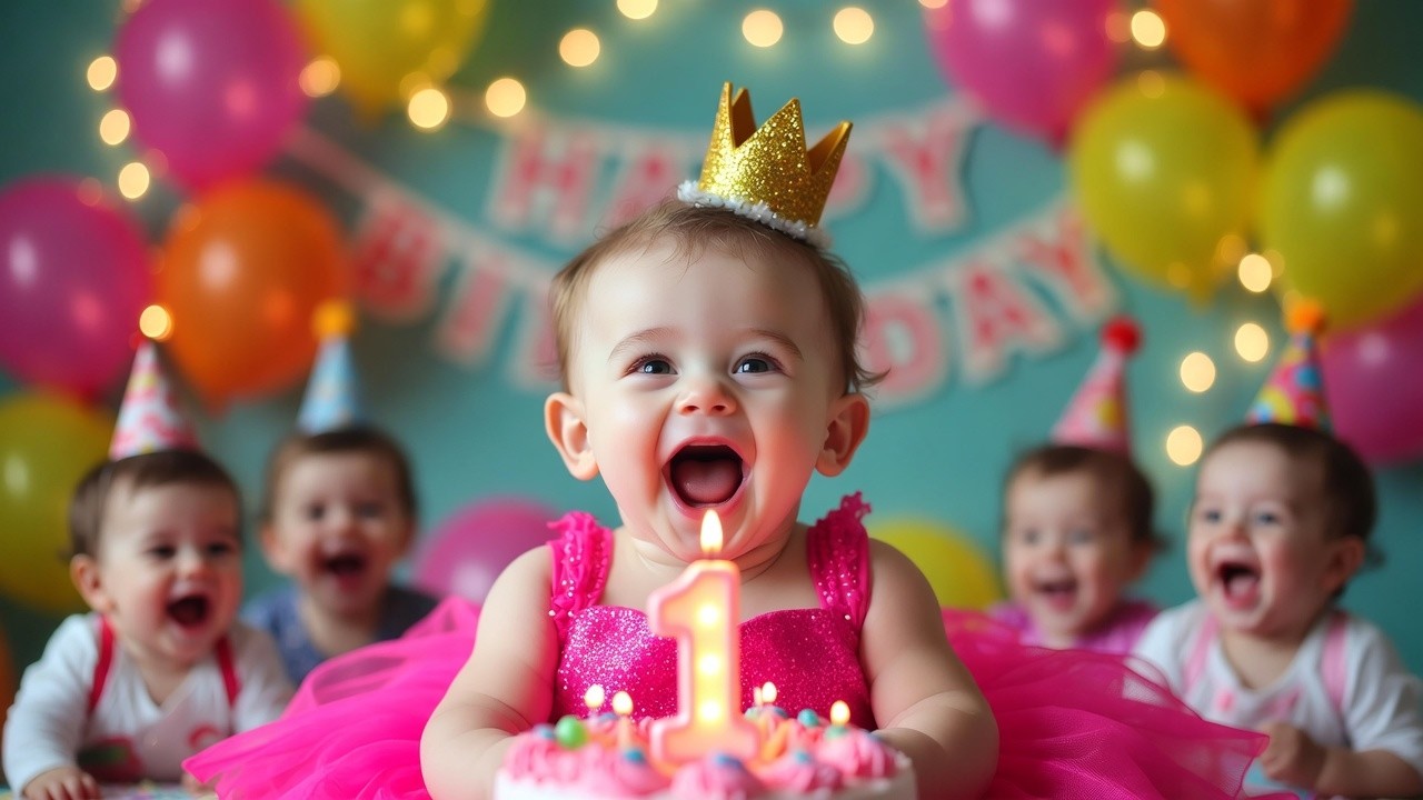 Happy Birthday Song for Kids 🎉 Baby Dance Party (2026) | Cute Baby Dance Party
