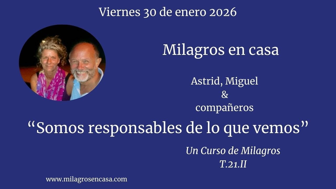 Somos responsables de lo que vemos Ucdm #despertar #ucdm #uncursodemilagros #nodualidad
