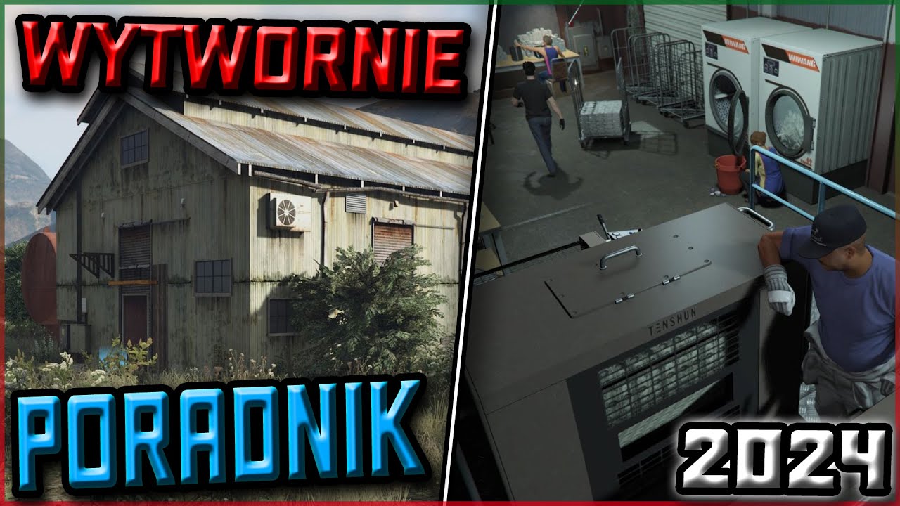 JAK ZARABIAĆ NA WYTWÓRNIACH W 2024 - GTA ONLINE