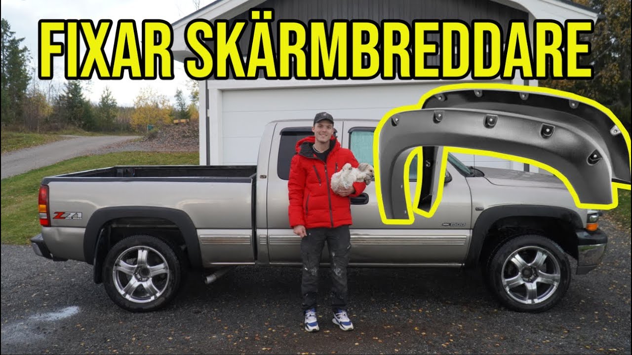 SÄTTER SKÄRMBREDDARE PÅ BILEN | TVÄRFETT!
