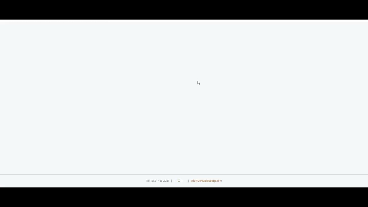 How to create Budgets in Versa Cloud ERP