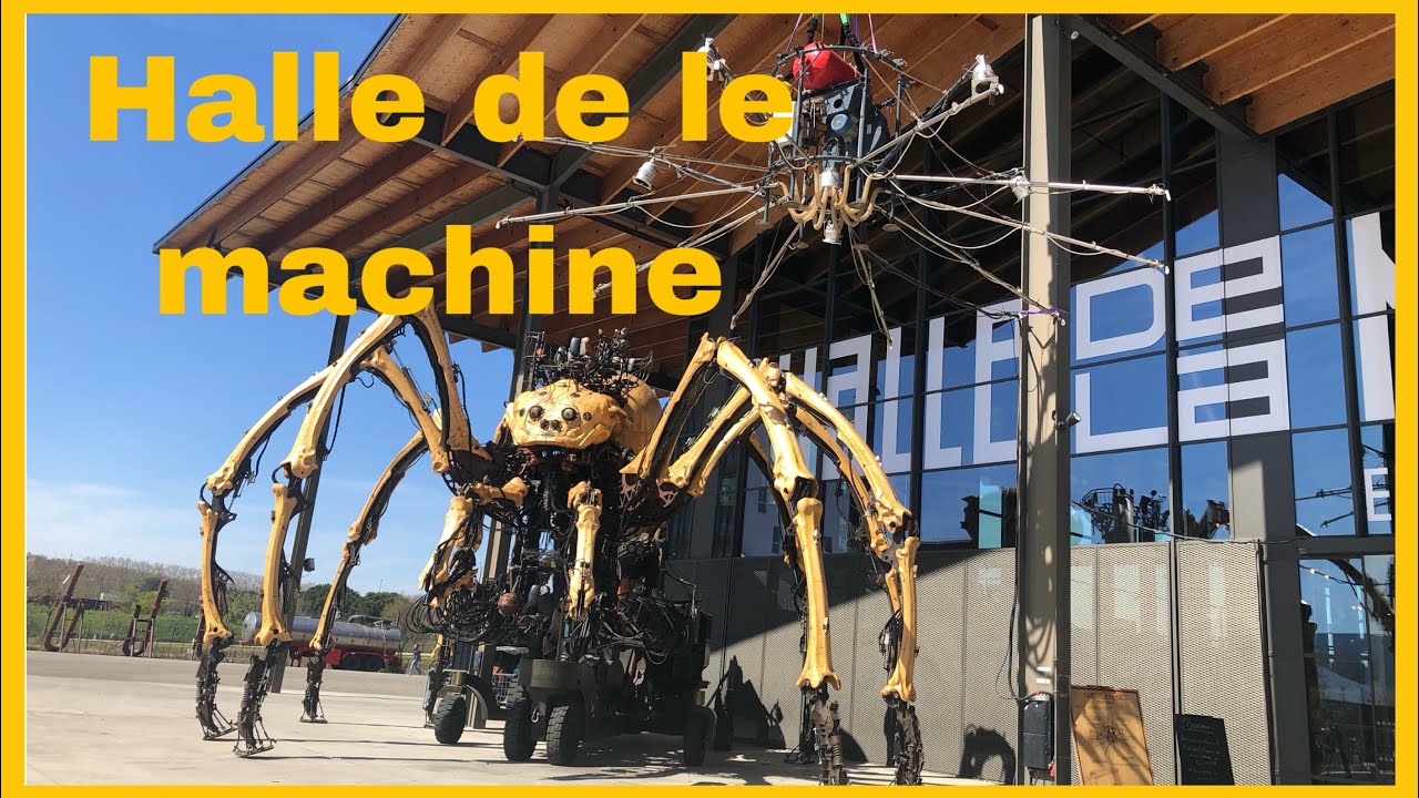 Halle de le machine. Que ver cerca de Toulouse. Francia.