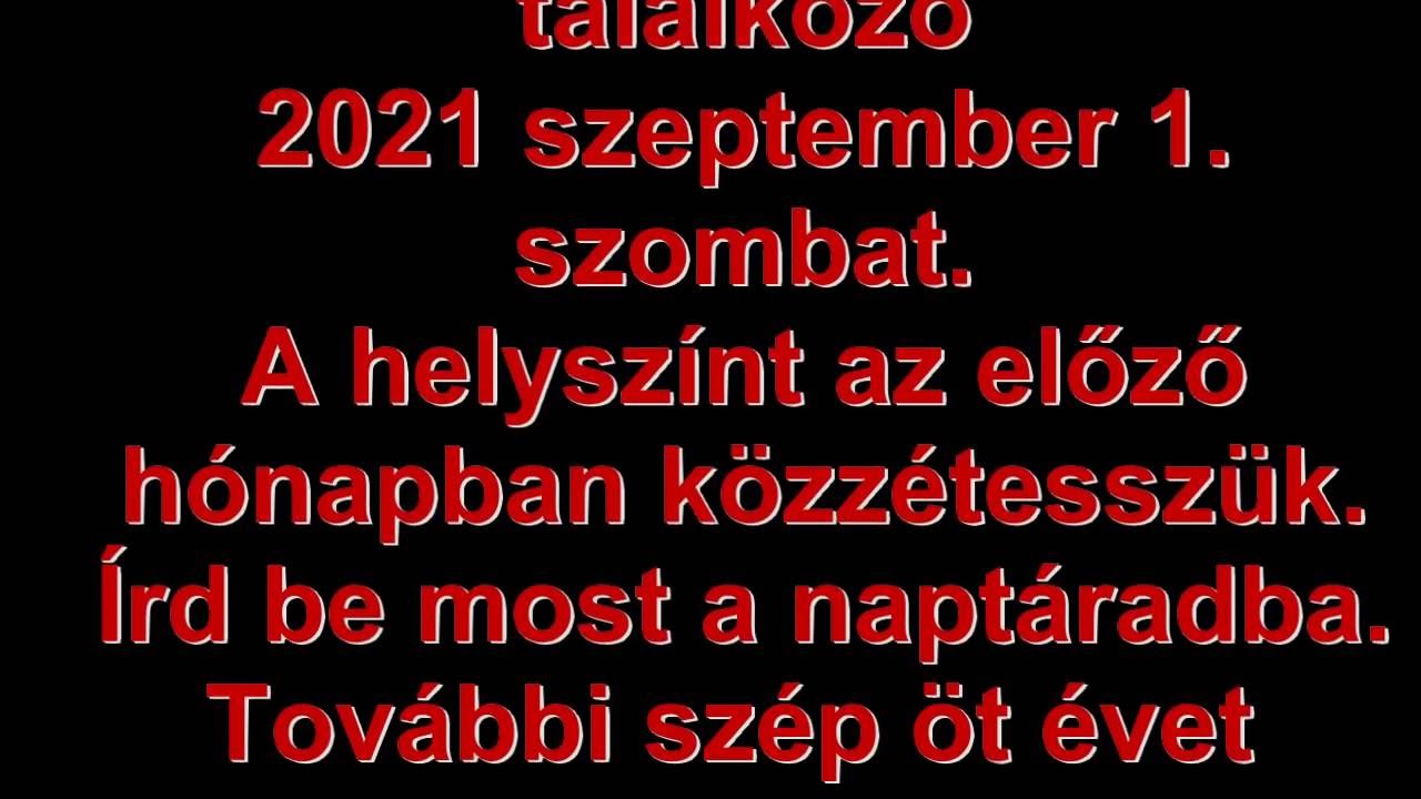 Osztálytalálkozó Alba-Regia 2016