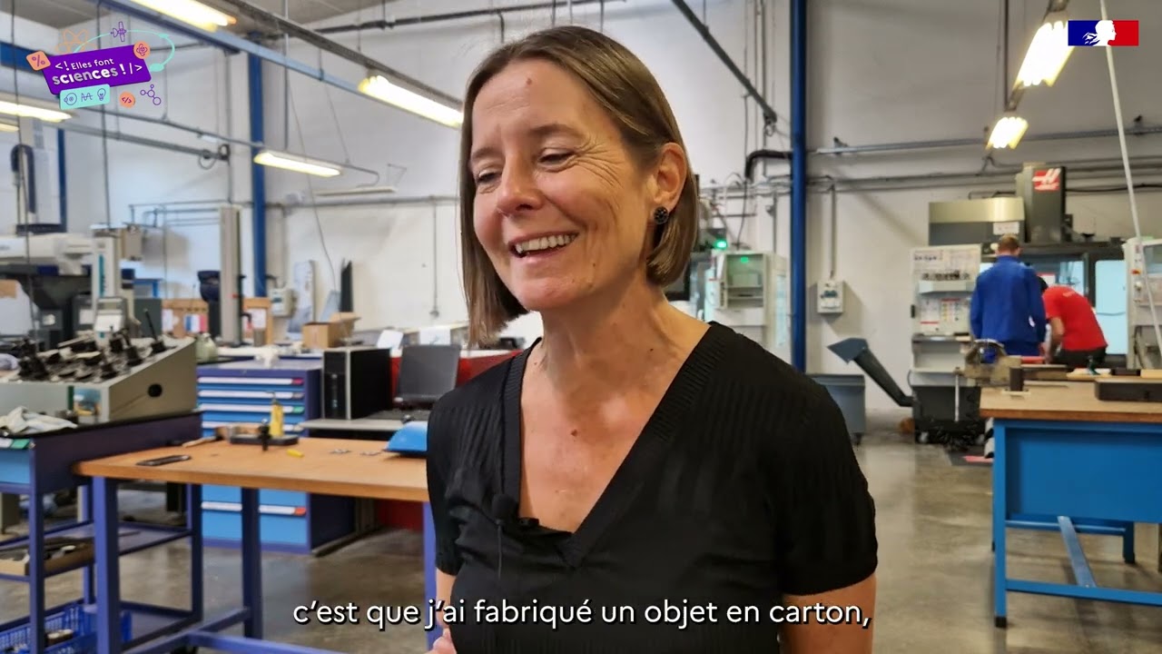 Elles font sciences - Agnès Reinhard, professeure de productique au lycée Clément Ader de Samatan