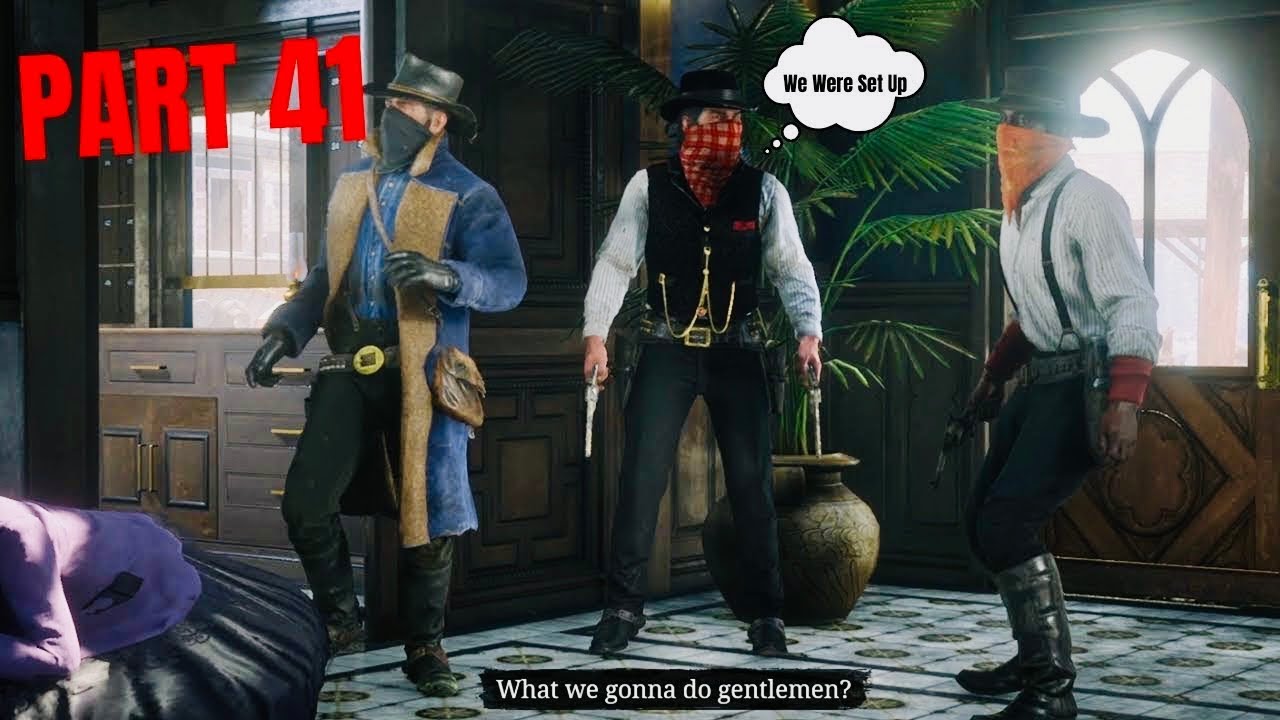 RDR 2 Part 41:  Saint Denis Trolley Station Robbery Gone Wrong
