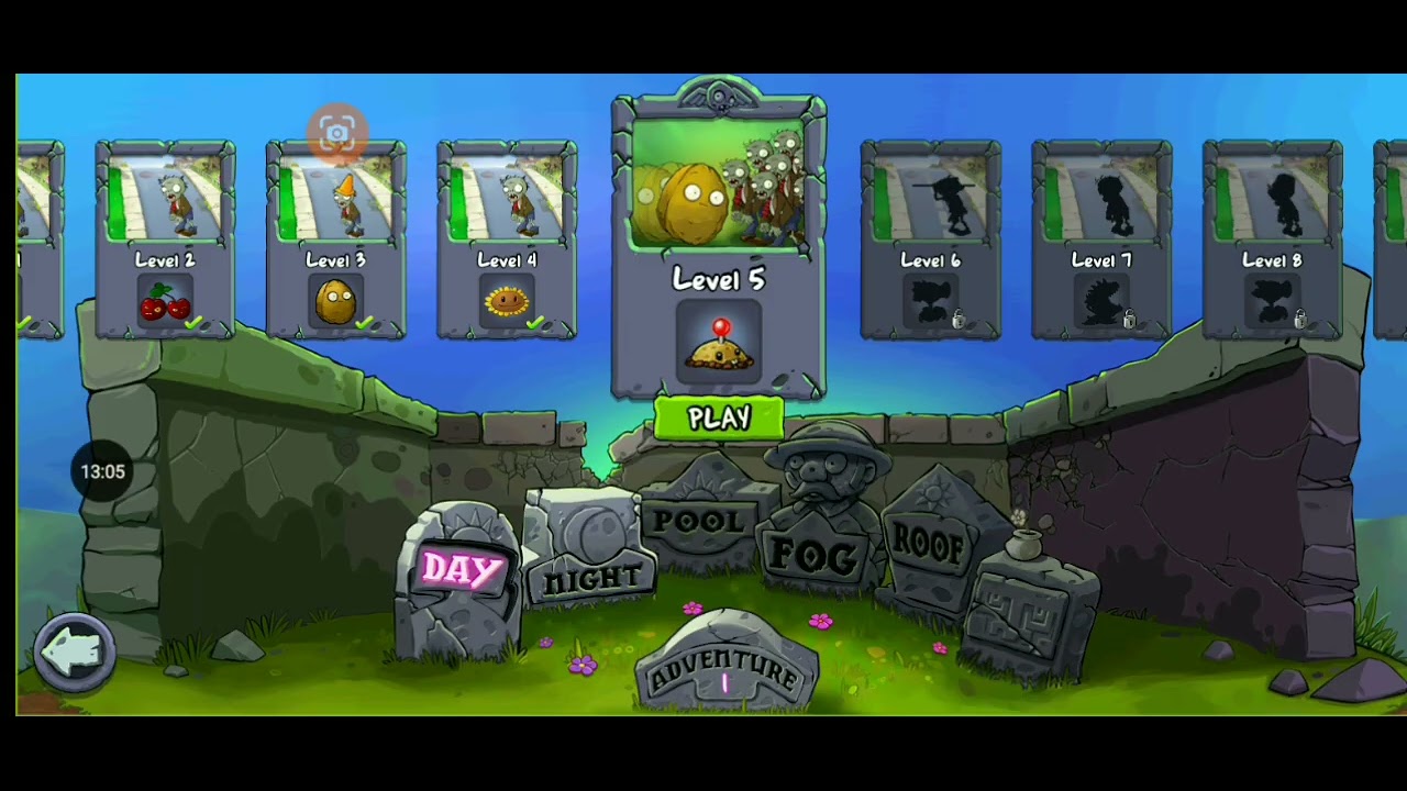 Jogando pvz #1
