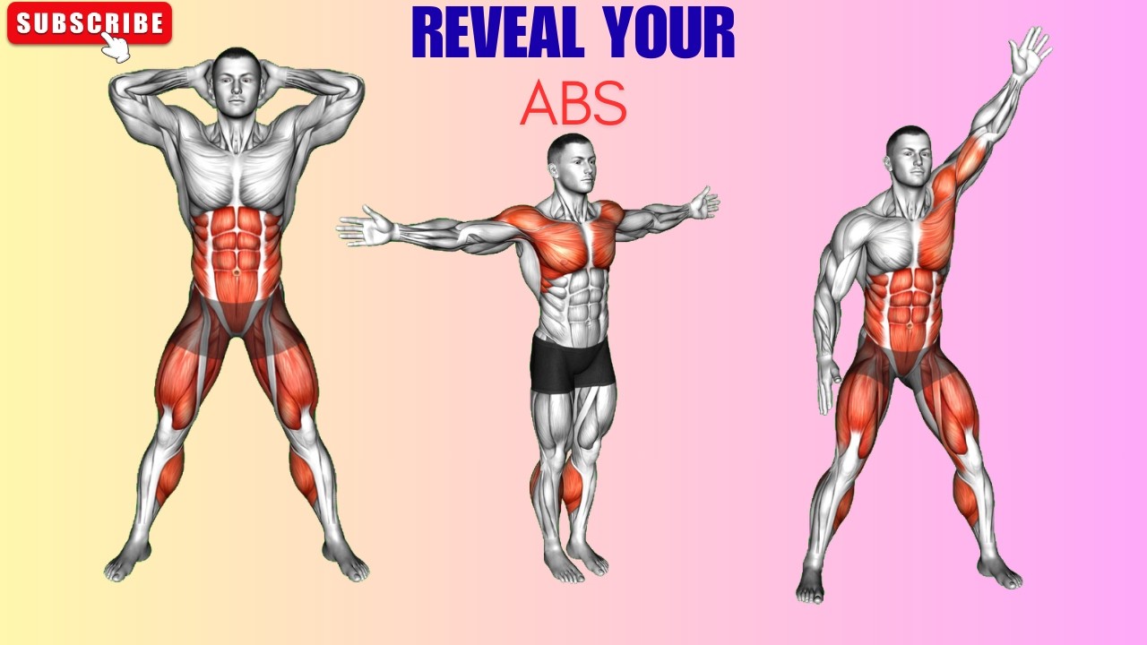 8 Best Exercises to Burn Belly Fat Fast | Follow Along Routine