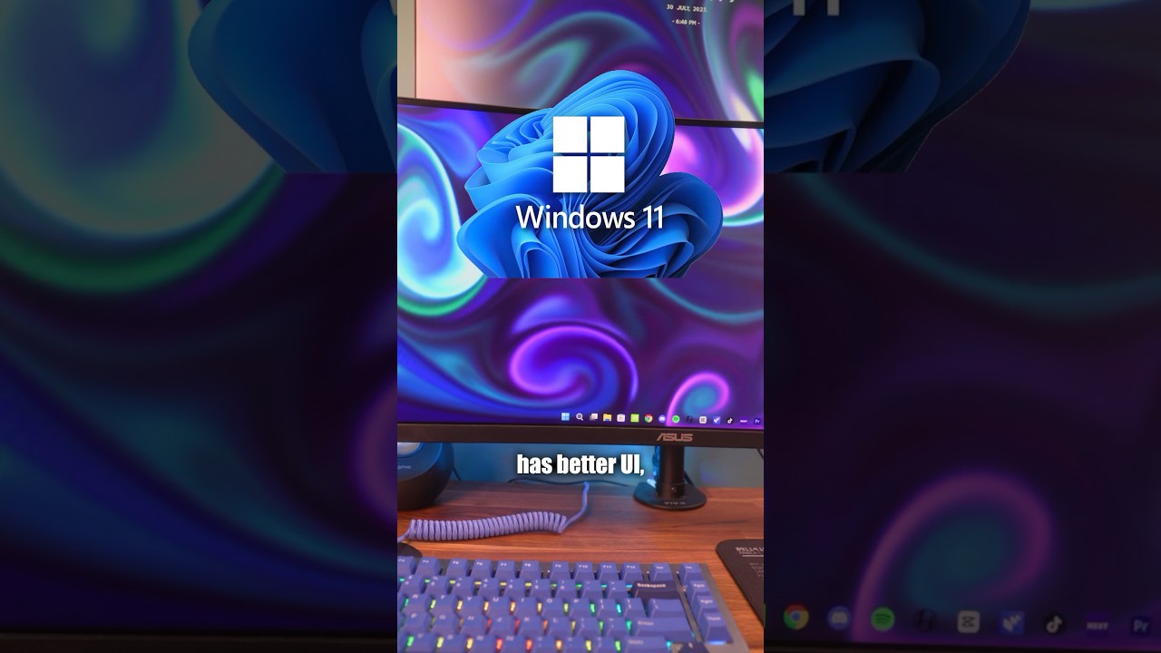 Пользователи Windows 10... Почему?🤔 #gaming #pc #gamingsetup #gamingpc #gamingshorts #pcshorts #p...