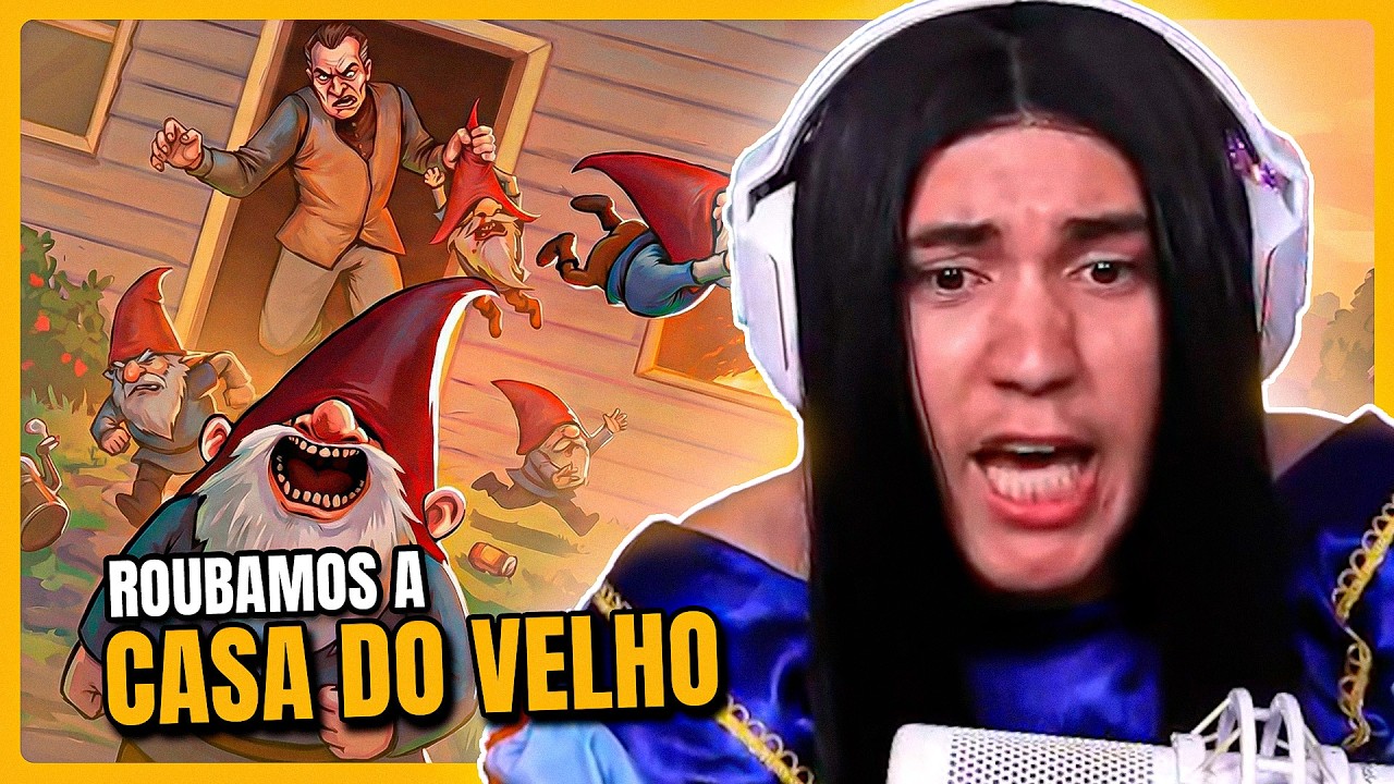 VIRAMOS GNOMOS LADR&Otilde;ES NESSE JOGO! - Nytrix | Burglin' Gnomes