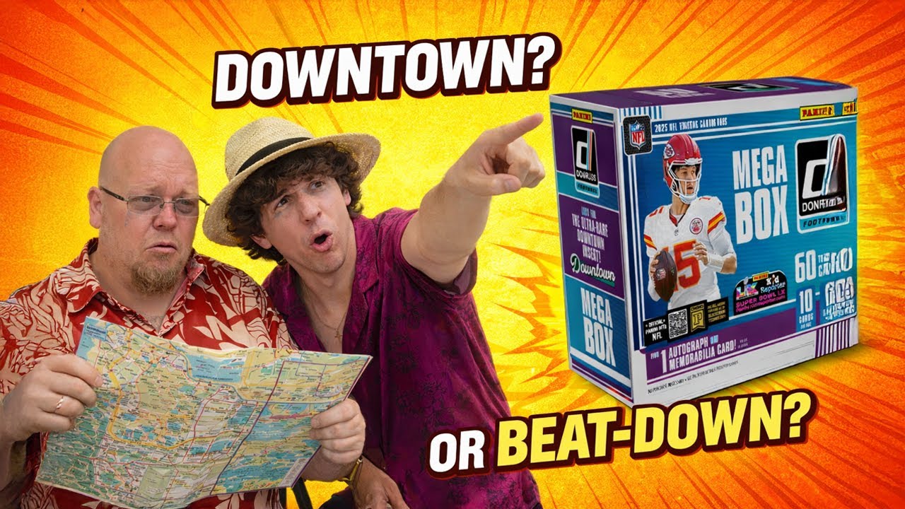 В центре города или в потрепанном виде?! Сможет ли наш Donruss Mega Box Rip 2025 года прослужить ...