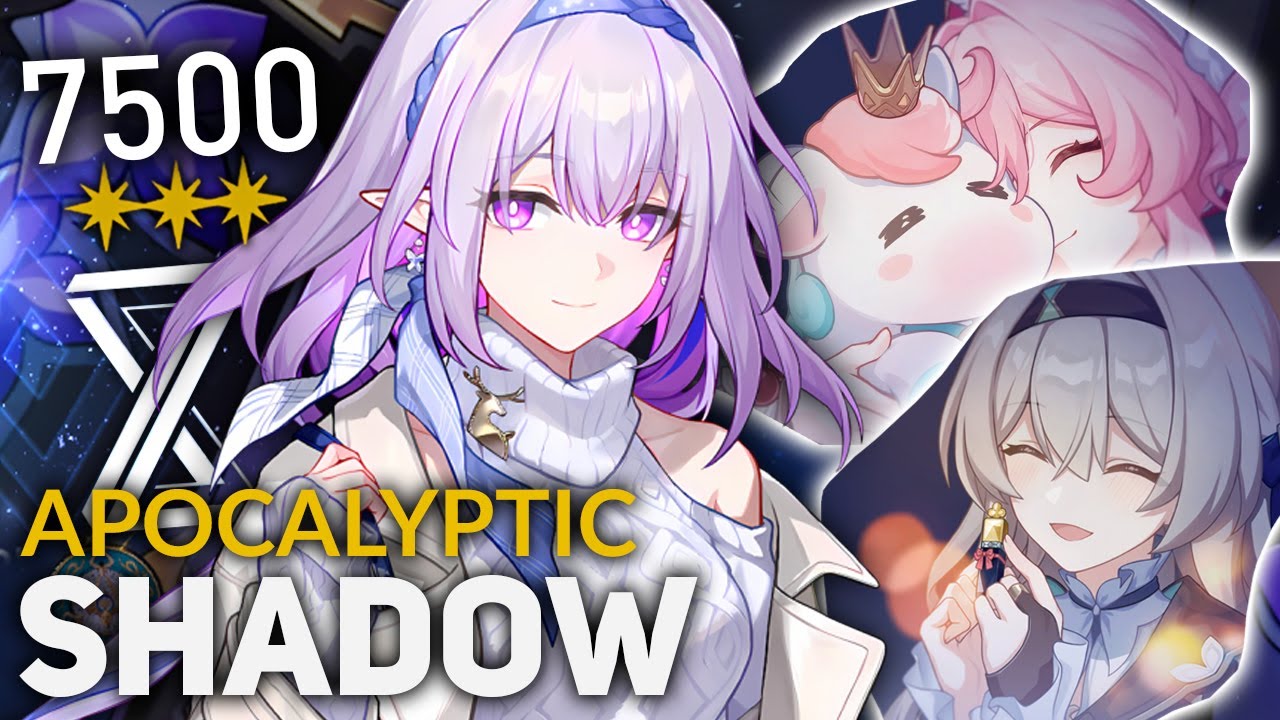 MY FIRST 7500 CLEAR! Apocalyptic Shadow 3.8 | Honkai Star Rail