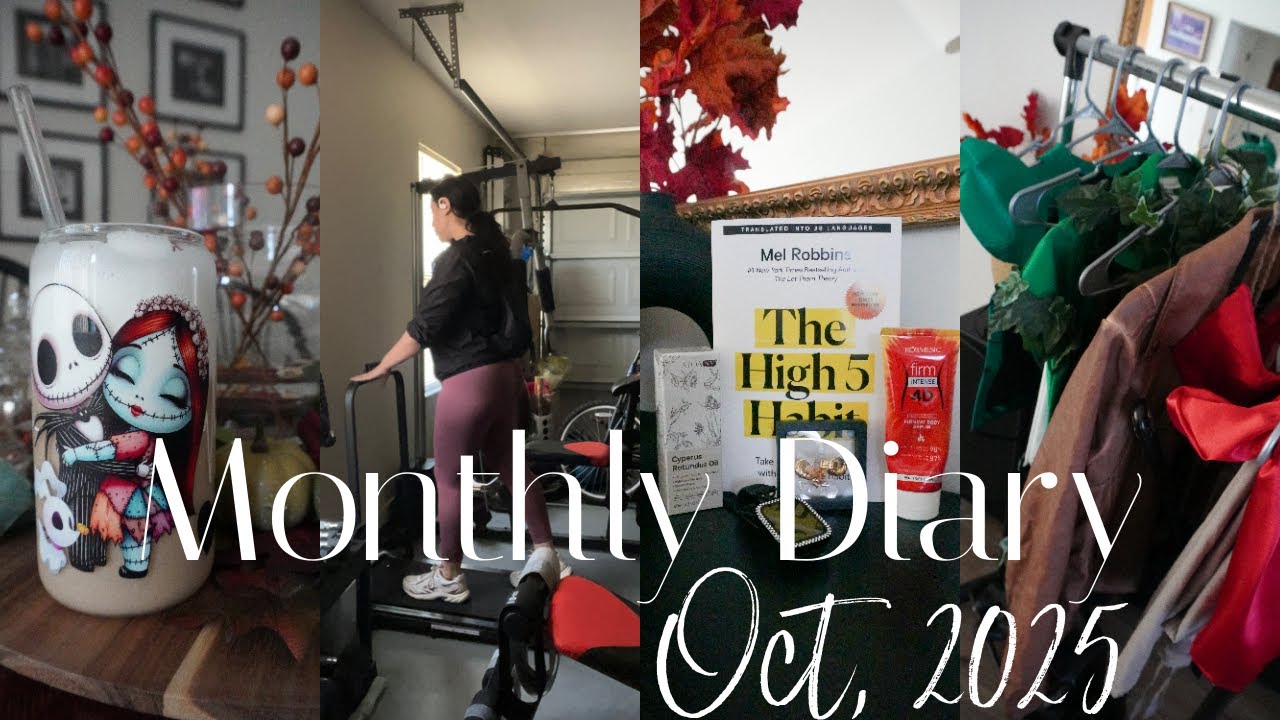 Monthly Diary!!  Amazon Haul + New Workout Equipment + Back Problems