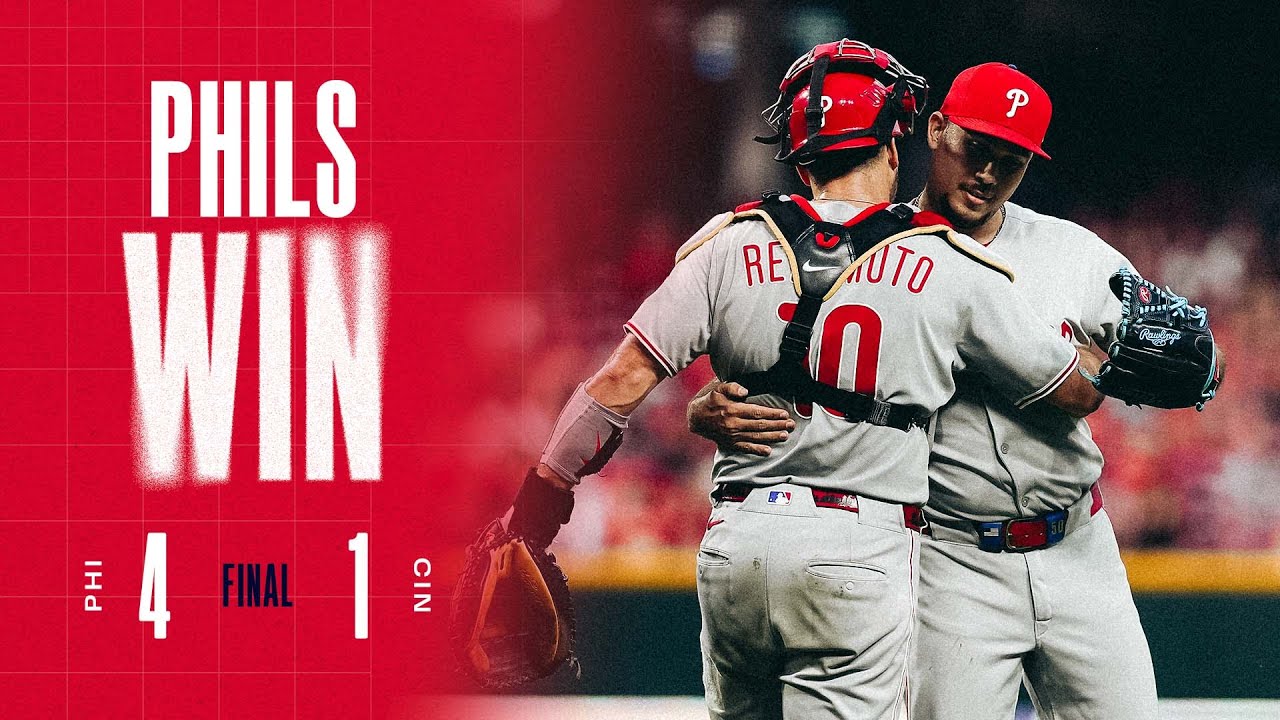 Phillies vs. Reds Game Highlights (8/11/25) | MLB Highlights