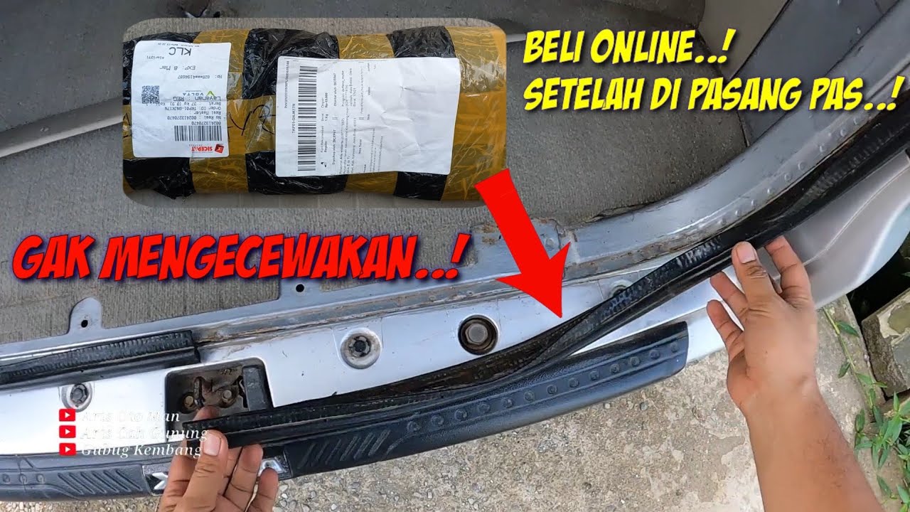 Cara Pasang Karet Peredam Pintu Belakang Mobil Xenia Old