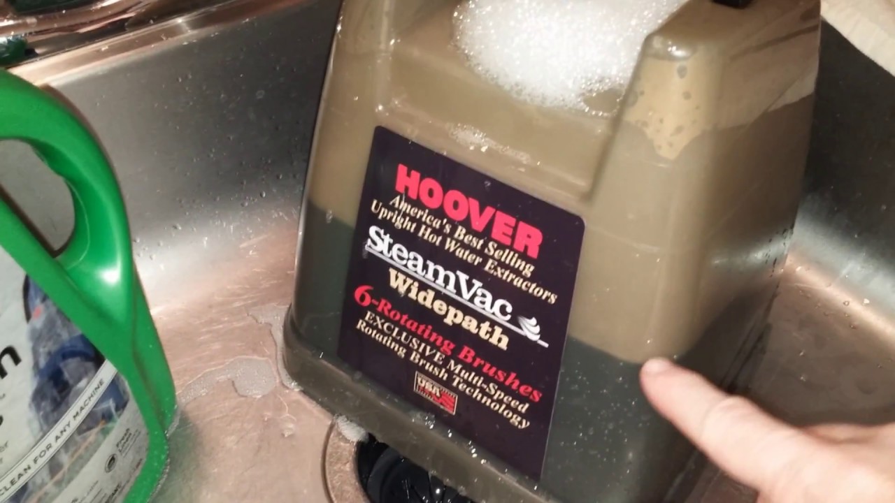 Hoover SteamVac Widepath против Family Room