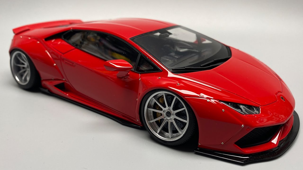 Building a Libertywalk Lamborghini Huracan Scale Model