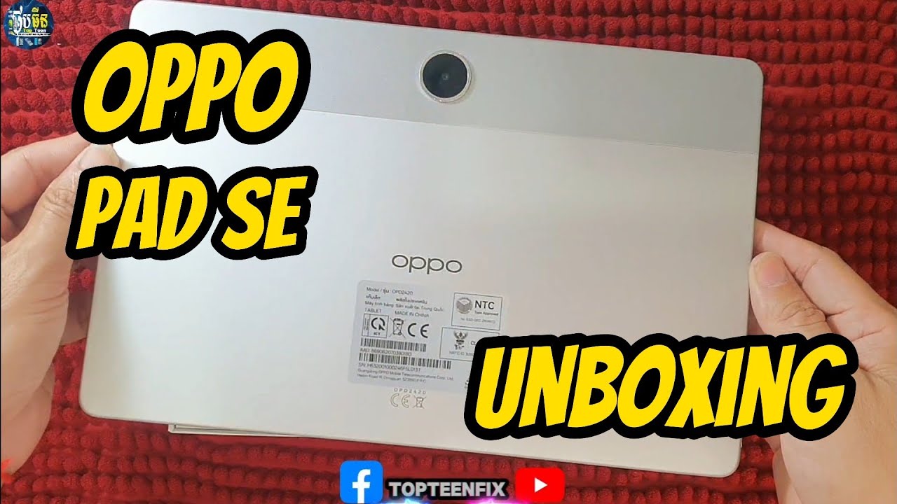 Oppo Pad SE Unboxing 