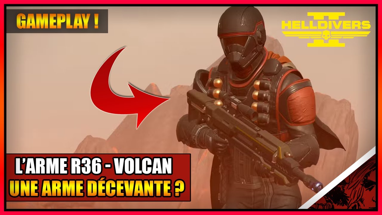 GAMEPLAY - ON TEST LE R36 VOLCAN - UNE ARME DÉCEVANTE ? - HELLDIVERS 2 - FR - PS5