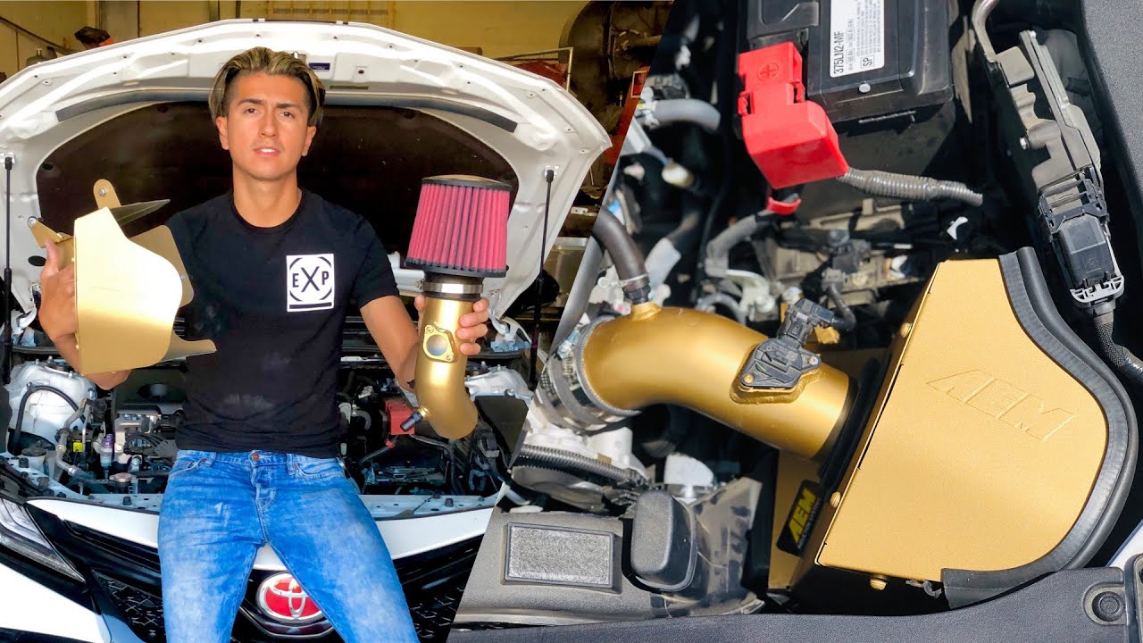 CUSTOM AEM INTAKE INSTALL FOR CAMRY XSE | 2018 - 2023 | INSTALL + REVIEW |