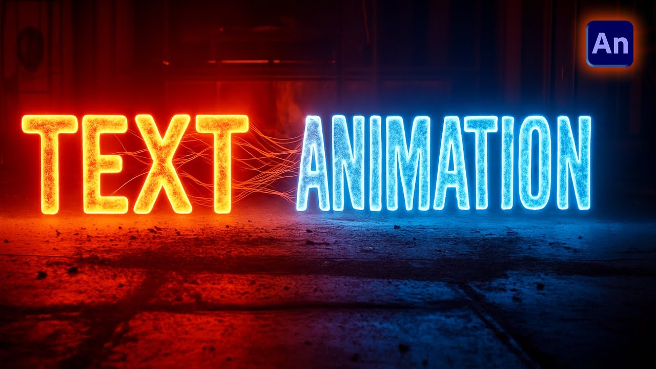 Методы анимации текста в Adobe Animate | Просто и креативно