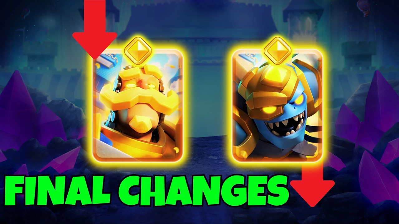 NERF Hero Magic Archer! FINAL Balance Changes March #clashroyale