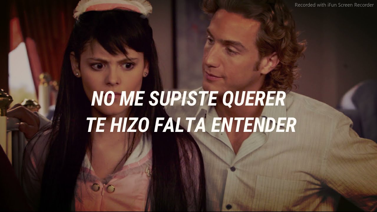 No La Supiste Querer K-Paz De La Sierra Letra (canción de la telenovela al diablo con los guapos).