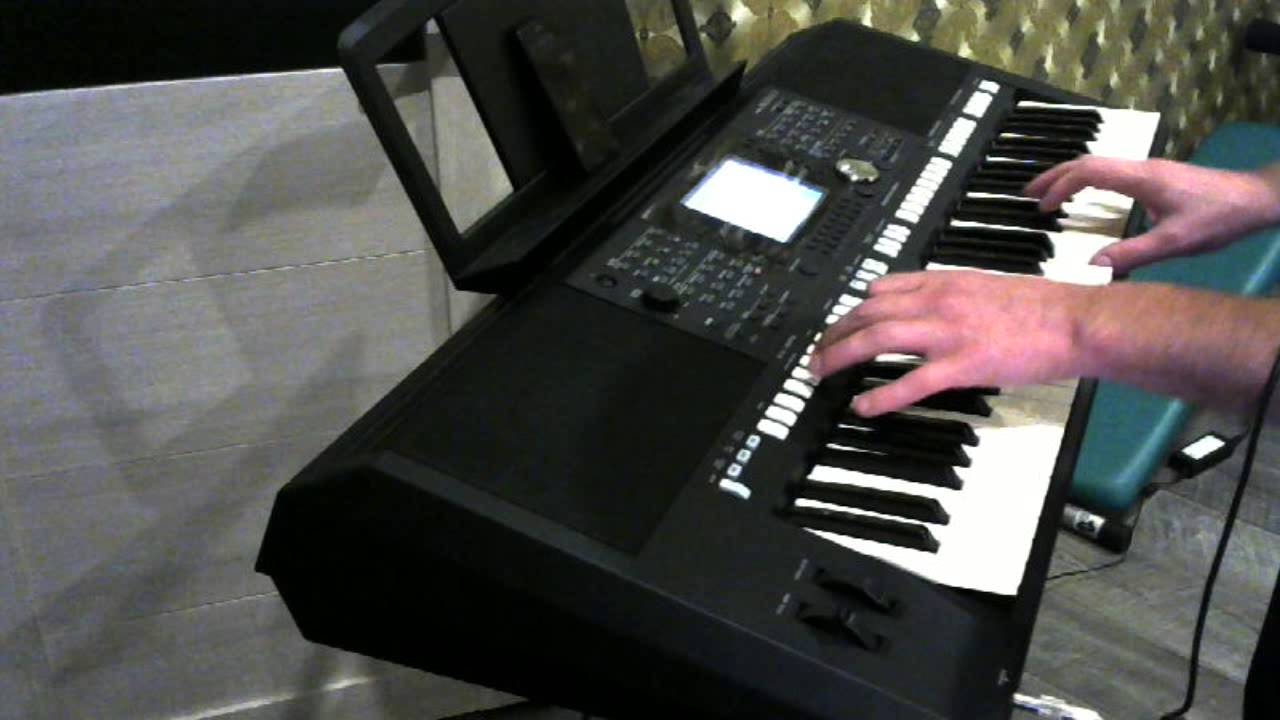 Ю. Шатунов. бездомный пес! на Синтезаторе yamaha psr s 950