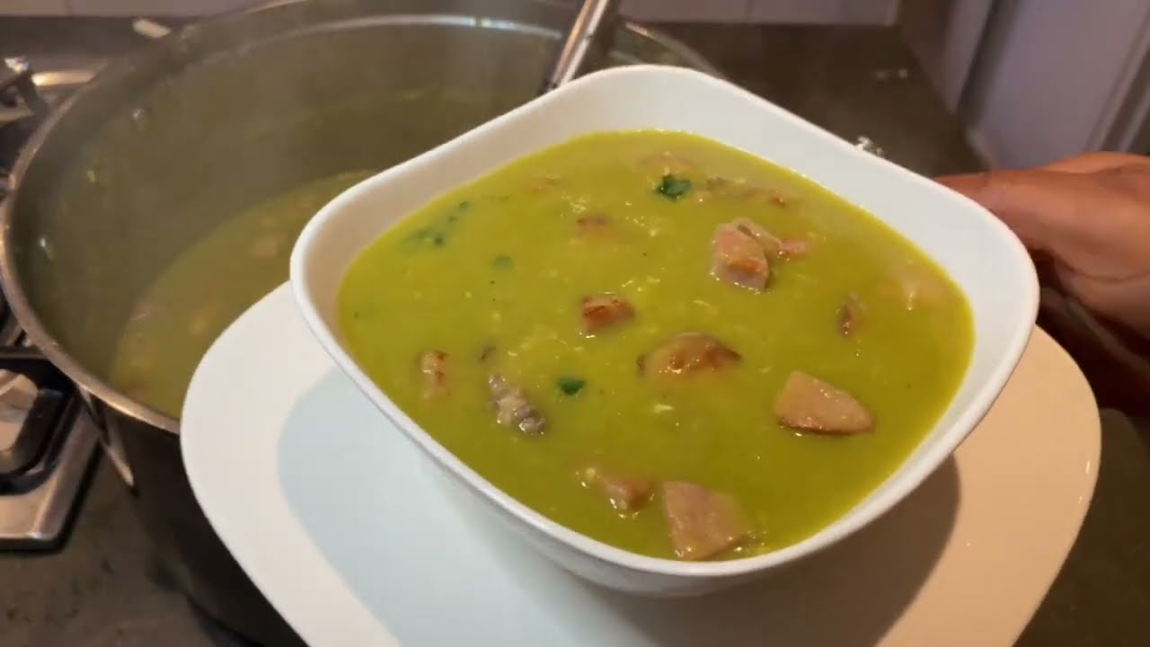 Groene erwten 🫛 soep recept