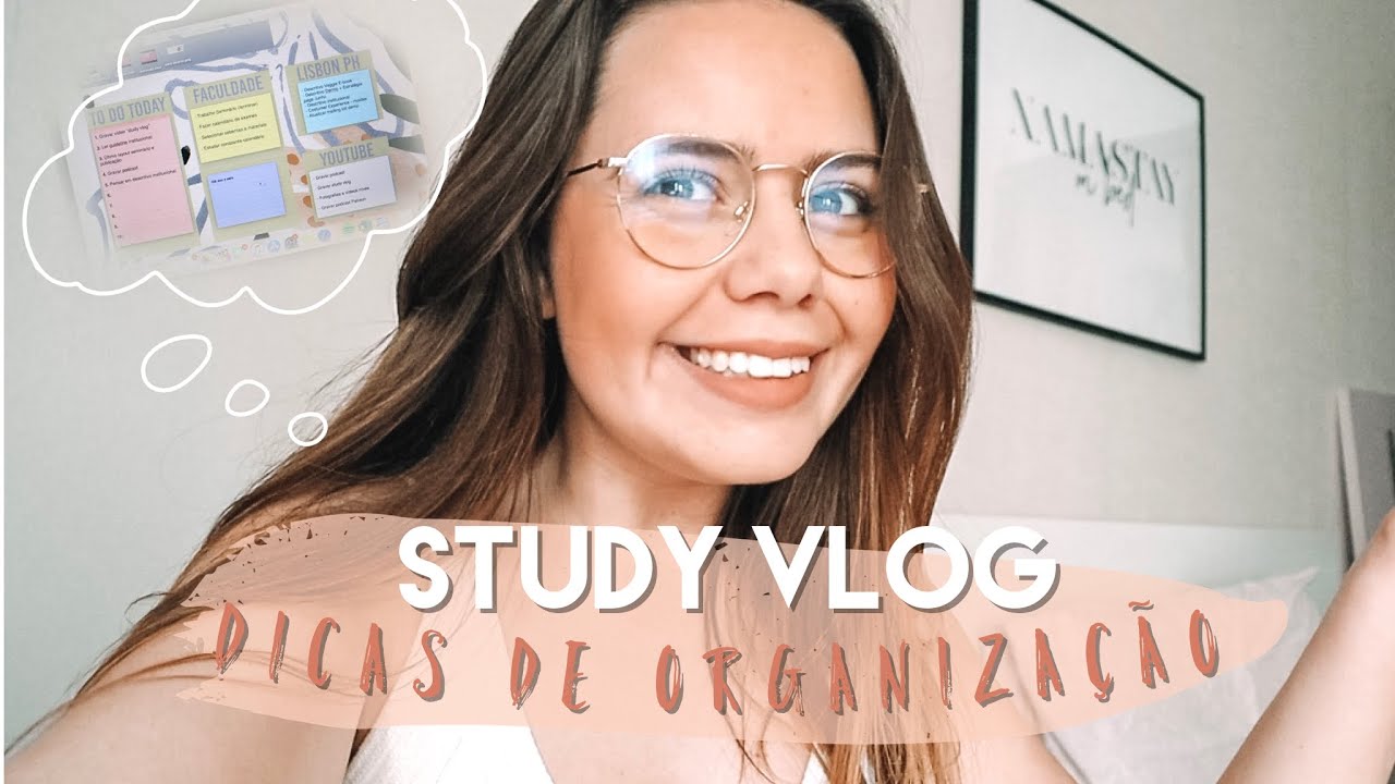 STUDY VLOG: dicas de organização em quarentena || Sara Vicario