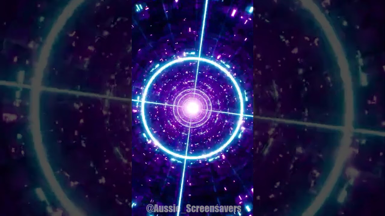 *Warning* Flashing Space Rays Screensaver | #short #shorts #shortsvideo #shortvideos