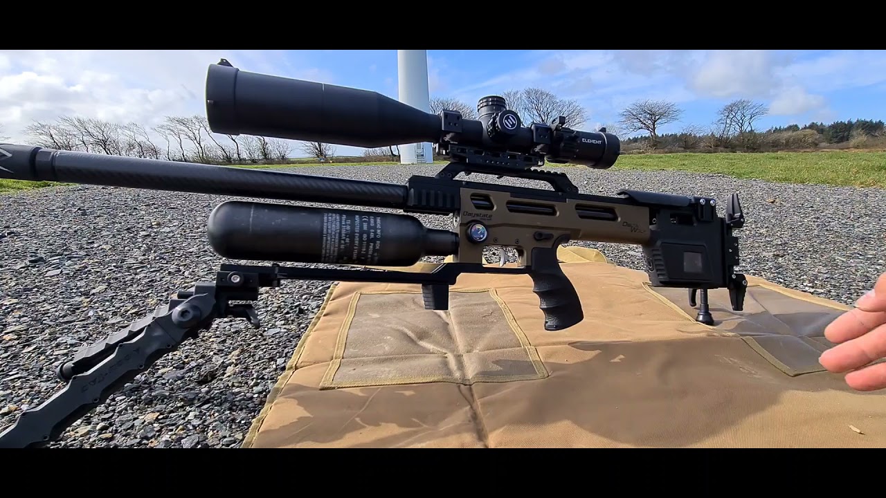 DAYSTATE DELTA WOLF BRONZE .25 CAL HIGH POWER