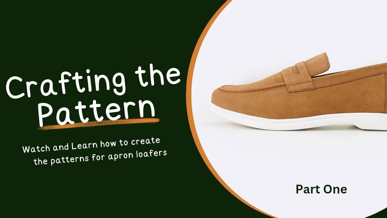 Crafting the Pattern for Bespoke Leather Loafers Shoes | Tutorial