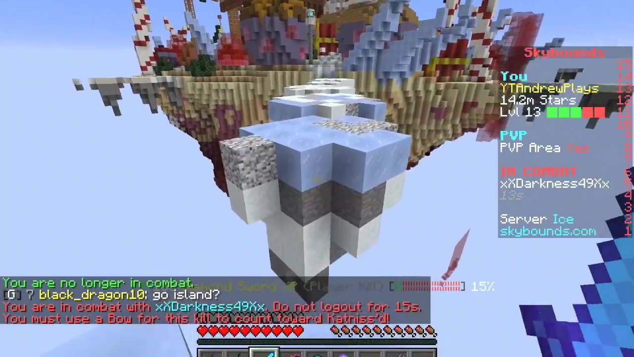Skydrop Loot and Warzone Battles!!! - Minecraft - Skybounds!!
