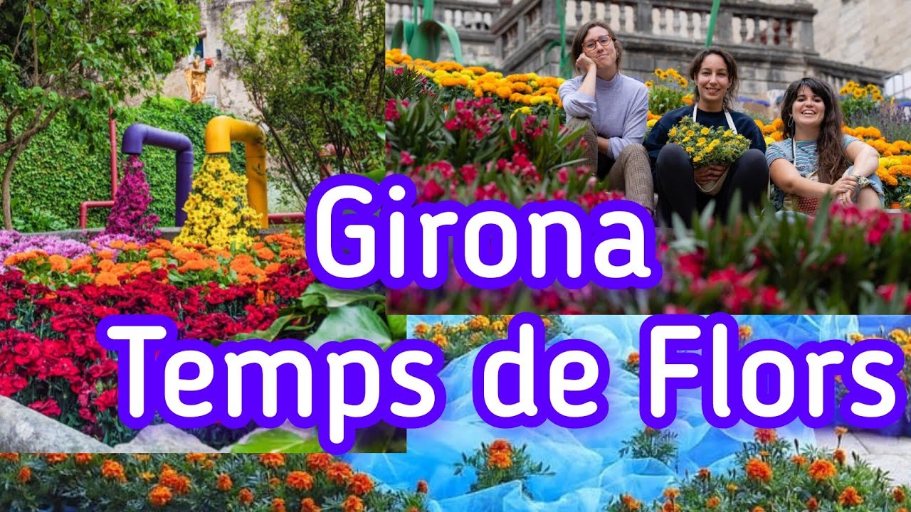 Temps de Flors Girona.  फूलो उत्सव  .flower festival 