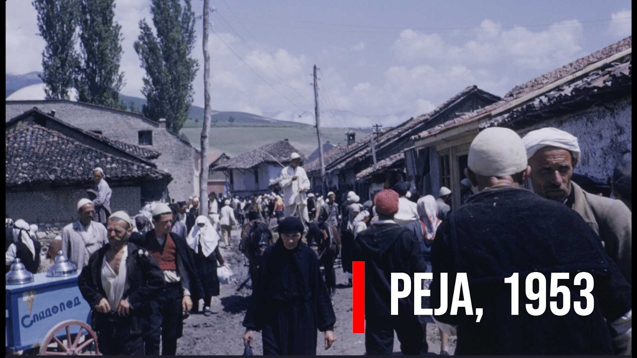 Kosove, 1950: Pamje filmike nga Kosova në vitin 1950