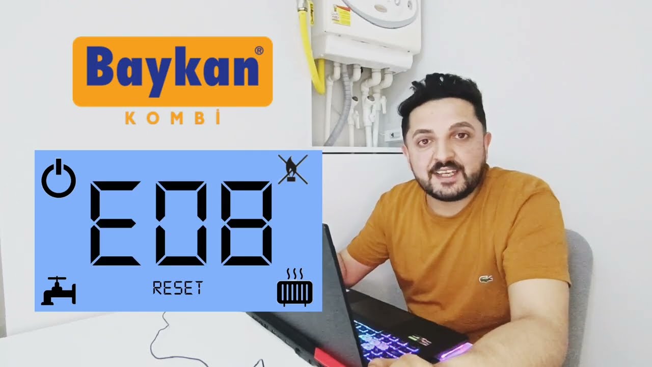 BAYKAN KOMBİ E08 HATA KODU İÇİN TAM ARADIĞINIZ VİDEO BURADA İKİ DAKİKADA ÇÖZÜN!