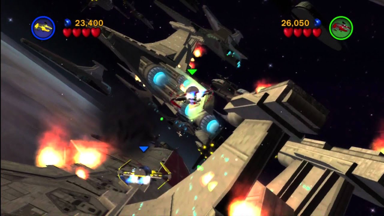 Lego Star Wars The Complete Saga Walkthrough Part 20 Ps3 Episode 3 Chapter 1 (Battle Over Coruscant)