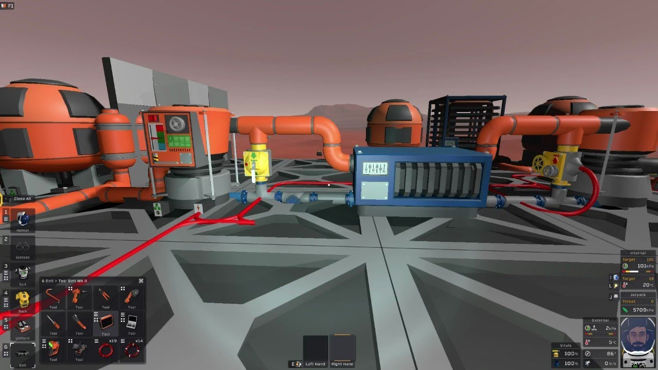 Stationeers: Простой тепловой насос с фазовым переходом, часть 3/3