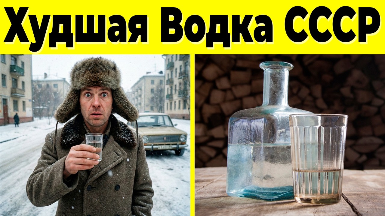 Худшая Водка Времен СССР - Что ПИЛИ Советские Граждане?