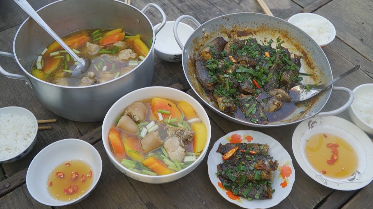 Cá Rô Đồng Kho Lá Gừng | Nét Quê 