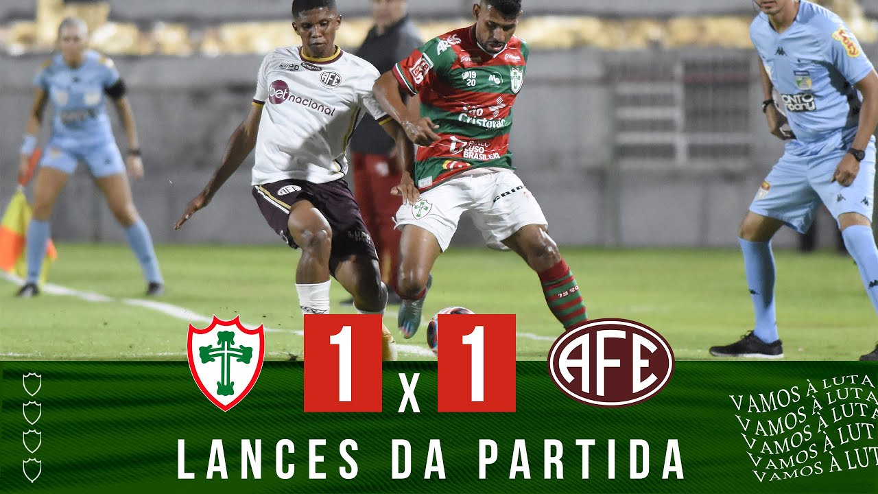 A1 | Lances da Partida PORTUGUESA 1 x 1 FERROVIÁRIA - 15/02/2023 || LUSA TV