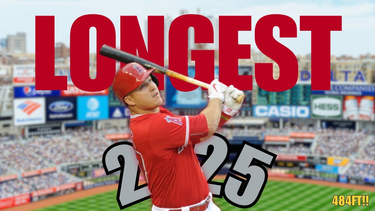 Longest Home Runs in 2025!!! (SO FAR...)